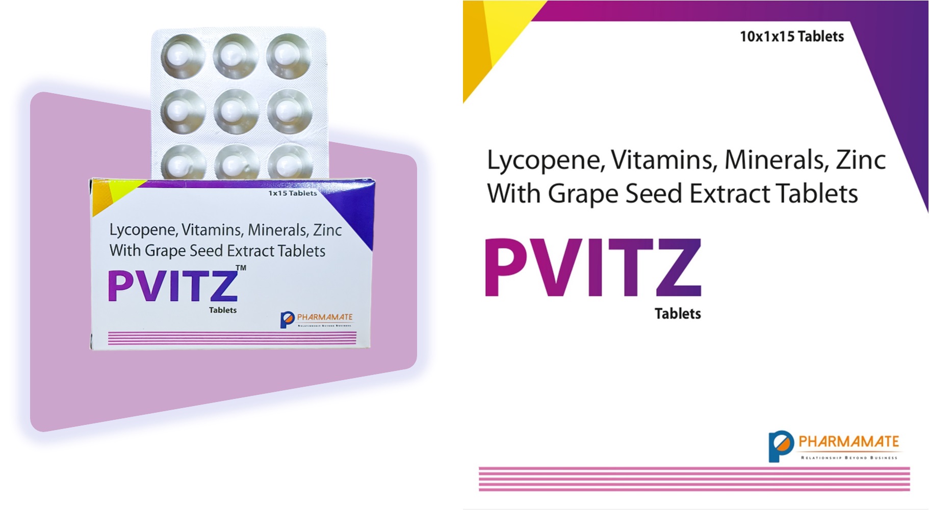 PvitZ - Multivitamin, Multimineral with Lycopene Syrup, Pharmamate