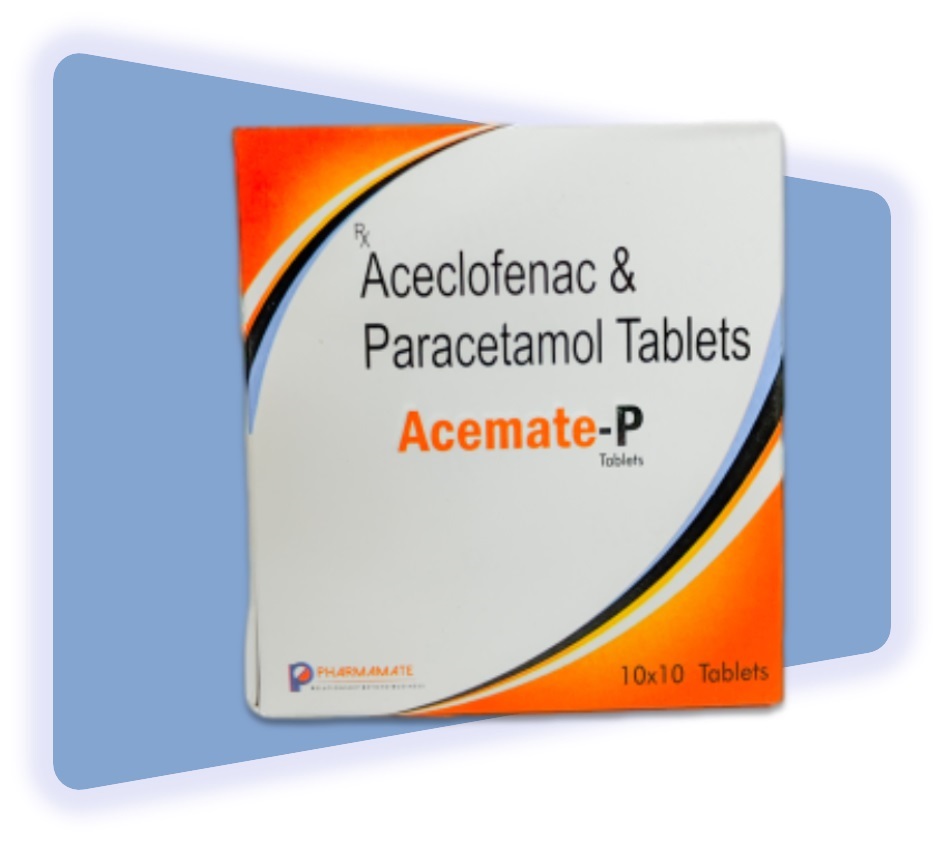 Acemate P - Aceclofenac & Paracetamol Tablets